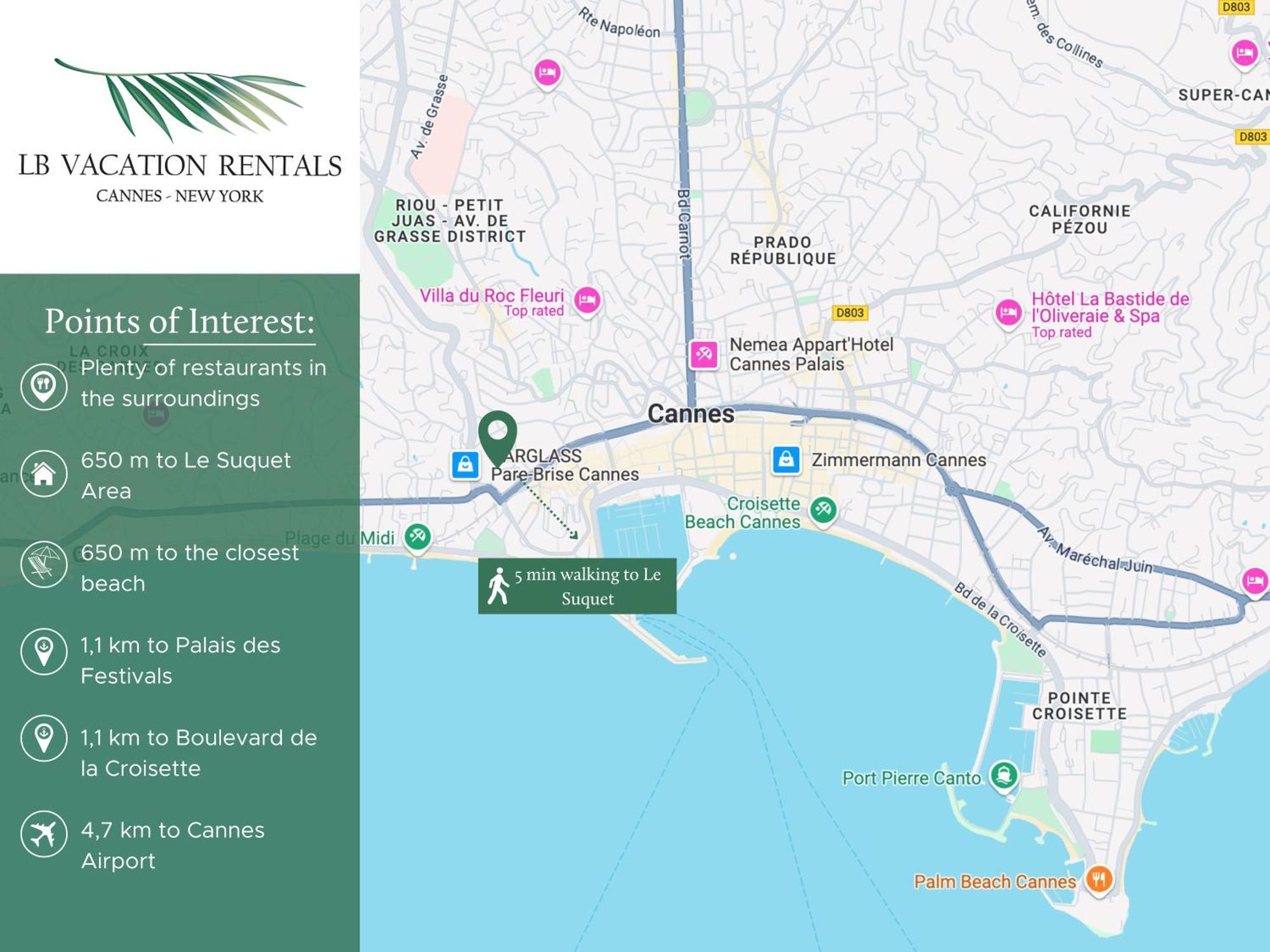 Lb Vacation Rentals I Cute Affordable 1-Br Minutes From Cannes Center Exterior foto